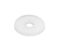 Joints annulaires en nylon blanc et noir, rondelles isolantes plates en plastique, entretoises d'étanchéité for vis M2,5 M3 M4 M5 M6 M8 M10 M12 M14 M16 M20(White,M20x35x3 (10pcs))