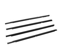 Joints Bande Joint 5727A006 Garniture En Caoutchouc Fenêtre Pour Mitsubishi Pour Lancer 2.0L 2.4L 2008-2017 Joint D'étanchéité Moulure Porte 5727A005(Le noir)