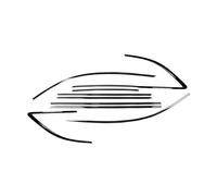 Joints Bande Joint Joint D'étanchéité De Porte, Moulure Décorative Pour A4 Pour RS4 Pour Touring Pour Avant 2017-2025 Baguette Finition Extérieure Vitre