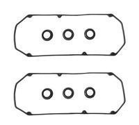 Joints Culasse Moteur Auto Compatible Avec Mitsubishi Pour Pajero Sport Pour V43 Pour V73 Pour 6G72 Ensemble De 8 Joints De Couvercle De Soupape Noirs En Caoutchouc OEM: MD198128