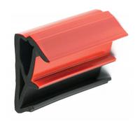 Joints de frappe sur ouvrant en t.p.e pour rainure de 4-4,5 mm - noir - SV12F KISO