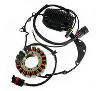 Joints de moteur de moto Convient pour VRSCA 1HAZ VRSCA V-ROD 2002 - 2003, bobine de Stator, régulateur, redresseur et joint de générateur, ensemble de couvercles Culasse joint
