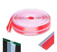 Joints de porte transparents en forme de T - Joints de porte transparents en forme de T, bande d'étanchéité en silicone | Bande d'étanchéité de porte avec coupe-vent pour portes