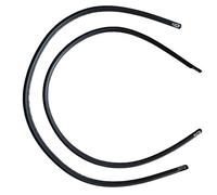 Joints de Portes et fenêtres 1 Paire De Moulures Latérales De Toit pour Civic EK9 EK4 1996-2000 3 Portes 74306-S03-003 74316-S03-003 Joint en Caoutchouc