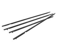 Joints de portes et fenêtres 4 Pièces Joint D'étanchéité Extérieur Pour Vitres Bande D'étanchéité Moulure Pour Civic 2006-2010 2011 Accessoires Automobiles Joint Porte(Noir)