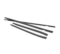 Joints de portes et fenêtres Bande D'étanchéité En Caoutchouc Vitres Extérieures Voiture Bande Porte Garniture Moulage Pour FIT Pour JAZZ Hatchback GD1 GD3 2003 - 2007 4 Pièces Joint Porte Voiture