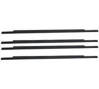 Joints de portes et fenêtres Ensemble De 4 Joints D'étanchéité Pour Vitres De Portières De Voiture Pour Mitsubishi Pour Outlander Sport GA 2010-2021 Noirs Étanches Joint Porte
