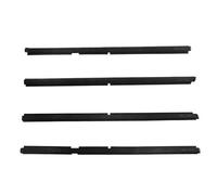 Joints de portes et fenêtres Lot De 4 Joints D'étanchéité Noirs Pour Vitres De Portières De Voiture Pour Jeep Pour Grand Pour Cherokee II WJ WG 1998-2005 Joint Porte