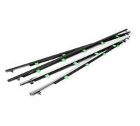 Joints de portes et fenêtres Pour CRV 2007-2011 Joint D'étanchéité Pour Vitres De Portières Latérales Joint D'étanchéité Argenté Moulure De Garniture Joint de Porte de Voiture