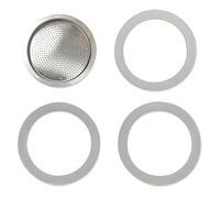 Joints de rechange en silicone pour cafetière Moka en aluminium compatibles avec Bialetti (9 tasses)