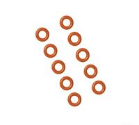 Joints de rechange pour Breville BES920 BES900 - Kit de joints toriques en silicone pour robinet de vidange de vapeur - Réparation de joint de tête de groupe (10 pièces rouge)
