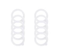 Joints de remplacement en Silicone, 10 pièces, joints d'étanchéité en caoutchouc hermétiques for couvercles de bocaux