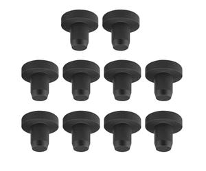 Joints de ventilation de toit de voiture - 10 pièces en silicone souple de rechange | Bouchons anti-poussière pour étanchéité des fenêtres de camping-car | Fenêtres, toits, aérations, portes et tuyaux