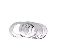 Joints d'espacement de roulement d'essieu haute précision, assortiment de rondelles fines de 0,2 mm for un réglage précis, 100 pièces(M3x7x0.2mm)