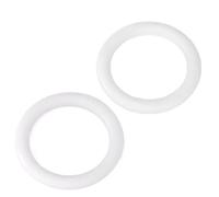 Joints d'étanchéité en caoutchouc, VMQ Rubber O-Ring Seal Gaskets White 5mm Wire Diameter Multiple Sizes(5mmx60mmx70mm)