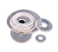 Joints d'étanchéité plats en nylon blanc, lot de 10/50/100 pièces, for vis M3, M3.5, M4, M5, M5.8, M6, M8, M10, M12, M14, M16-M22(M5 x 18 x 0.9mm 100Pcs)
