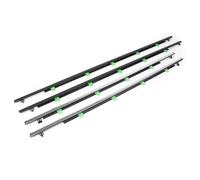 Joints D'étanchéité Pour Vitres Extérieures Pour CRV 2007-2011 En Caoutchouc Chromé Pour Moulures De Porte Joint Porte latérales Voiture