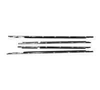 Joints D'étanchéité Vitres Voiture Pour Land Pour Cruiser Pour LC80 Pour FZJ80 Pour LX450 1990-1998 Joints D'étanchéité De Vitres Moulures Extérieures Portes Latérales Joint 75710-60021