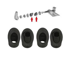 Joints embase bras d'essuie-glace pour Volkswagen Coccinelle 49 -> 07/57 - par 4