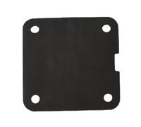 Joints en caoutchouc de culasse de compresseur d'air - Rondelles d'étanchéité - Pièces de rechange pour kit de 0,8 mm d'épaisseur - Couleur noire - Types en option A B C D E (A)