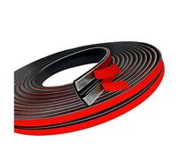 Joints en caoutchouc d'insonorisation de pare-brise de bord de fenêtre automatique 14/19mm, bande d'étanchéité universelle de protection de pare-brise de toit, accessoires de voiture(14mm-2m)