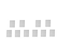 Joints en caoutchouc for cadre de filtre HEPA et boîte à poussière for aspirateur robot Ursus Trotter UT-MARINETTI-Negro, accessoires de rechange, bac à poussière Louable(10pcs HEPA)