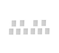 Joints En Caoutchouc For Cadre De Filtre HEPA Et Boîte À Poussière For Aspirateur Robot Ursus Trotter UT-MARINETTI-Negro, Accessoires De Rechange, Bac À Poussière(10pcs HEPA)