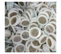 joints en caoutchouc Joint pour tuyau de filtre, 10 Pcs 3/4" BSP Rubber Gasket Filter Shower Faucet Plumbing Hose Seal Multicolor(White)