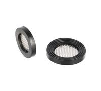 joints en caoutchouc Joint pour tuyau de filtre, 20 Pcs 19mm 24mm Rubber Gasket With Mesh Filter For 1/2" 3/4" Female Thread Black White(24mm-01)