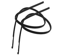 Joints en caoutchouc pour vitres et toits ouvrants 1 Paire Baguettes D'étanchéité Toit En Caoutchouc Noir Pour Corolla 2009-2013