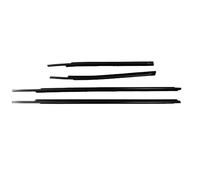 Joints en caoutchouc pour vitres et toits ouvrants Pour Tundra Pour Crew Max 2007-2018 2/4 Portes Joint D'étanchéité Extérieur Vitre Garniture Joint En Caoutchouc(2 Doors)