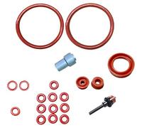 Joints en silicone pour machine à café, adaptateur O de qualité alimentaire | Kit d'étanchéité complet en silicone, joint à lèvre en silicone, adaptateur de machine à café pour accessoires de réparation