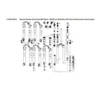 Joints et buselures d’amortisseur Rockshox Reb Dmpr/Sealhead 2010 Recon Xc/Sl/Race Noir