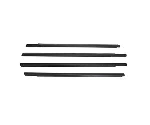 Joints Fenêtres Automobiles 4 Pièces Pour Peugeot 301 2013-2017 Pour Citroen Pour Elysee 2014-2016 Joint D'étanchéité Vitre Garniture Moulage Joint Extérieur Porte Latérale Bande D'étanchéité Voiture(