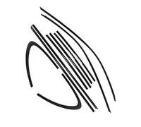 Joints Fenêtres Automobiles Compatible Avec Pour Panamera 2010 2011 2012 2013 2014 2015 2016 Garniture Fenêtre Voiture Bande Couverture Décoration Accessoires Pièces