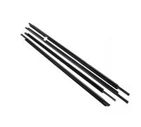 Joints Fenêtres Voiture Pour Citroën Pour Elysee 2014 2015 2016 4 Pièces Bande D'étanchéité Pour Vitres Extérieures De Voiture Bande D'étanchéité En Caoutchouc Pour Vitres(Black)