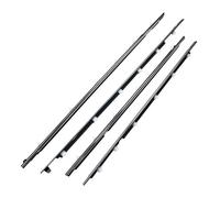 Joints Lot De 4 Joints D'étanchéité Extérieurs En Caoutchouc Pour Toyota Pour Land Pour Cruiser LC80 Série 80 LX450 1991-1998(Chrome)