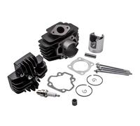 Joints moteur pour moto Ensemble haut moteur gros alésage compatible avec Yamaha PW50 60cc, piston 44 mm, segments de culasse