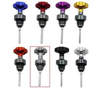 Joints moteur pour moto Jauge d'huile de fleur de prunier, accessoire universel adapté à la moto, Compatible avec RSZ GY6 125-150(GY6 125 Titanium)