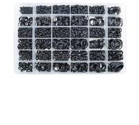 Joints moteur pour moto Joint torique CS 1.0,5 à 4, mm, rondelle d'étanchéité en caoutchouc nitrile, joint pour robinetterie, kit de joints toriques température(Oring Kit 2840pcs)