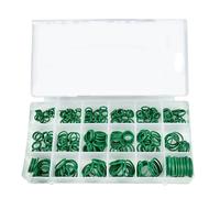 Joints moteur pour moto Joints toriques, élastiques et joints en caoutchouc, universels pour climatiseurs, kits de réparation robinetterie plomberie sous pression(Green-3Box(810pcs))