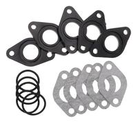 Joints moteur pour moto Lot de 5 joints d'étanchéité pour collecteur d'admission de carburateur 20 mm, adaptés aux moteurs chinois 50 cc et 70 cc XR SSR KLX CRF Kit de Joints d'admission