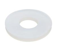Joints plats en caoutchouc de silicone blanc épais de 3 mm, 5 pièces - Joint torique d'étanchéité durable for brides de rondelles, for applications DN15-400(45x88x3mm)