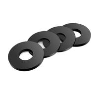 Joints plats en caoutchouc nitrile, 50 à 200 pièces, 2,5/3 mm, joints d'étanchéité élastiques(ID4xOD12xH3-50pcs)