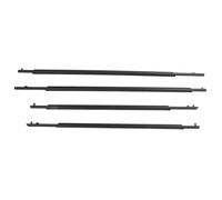 Joints Portières Vitres Automobiles 4 Pièces 75710-47021 Pour Prius 2010 À 2015 Joint D'étanchéité De Porte, Moulure Et Vitre Extérieure