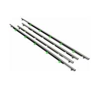 Joints Portières Vitres Automobiles Joints D'étanchéité De Vitres Extérieures Chromés Noirs Pour CR-V 2007-2011