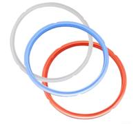Joints Silicone 3 pour Cocotte-Minute 24x16 Joints Silicone 3 | Code couleur pratique, évite pour mélange saveurs, doux et salé, flexible et , pour facile à identifier