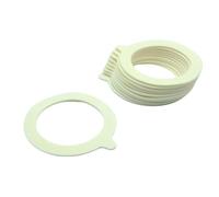 Joints silicone 92/68 mm - compatibles avec bocaux IKEA, Kilner & Fido - Lot de 10 - joints alimentaires étanches anneaux de rechange pour bocaux à levier stérilisation