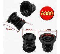Joints Soufflet Double Étape pour Valve de Vidange(4pcs 380) | Caoutchouc , résistant températures, fuites, design soufflet double étape, longue durée