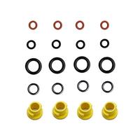 Joints Toriques Compatible avec Karcher K2 K4 K5 K6 K7 Buse de Tuyau de Lance Joint Torique de Rechange 2.640-729.0 Joint en Caoutchouc Accessoires de Nettoyeur Haute Pression (20pcs 4 Rouge)